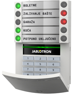 Tastatura za JA-100 alarmni sistem
