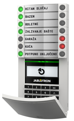 Tastatura za alarmni sistem JA-100